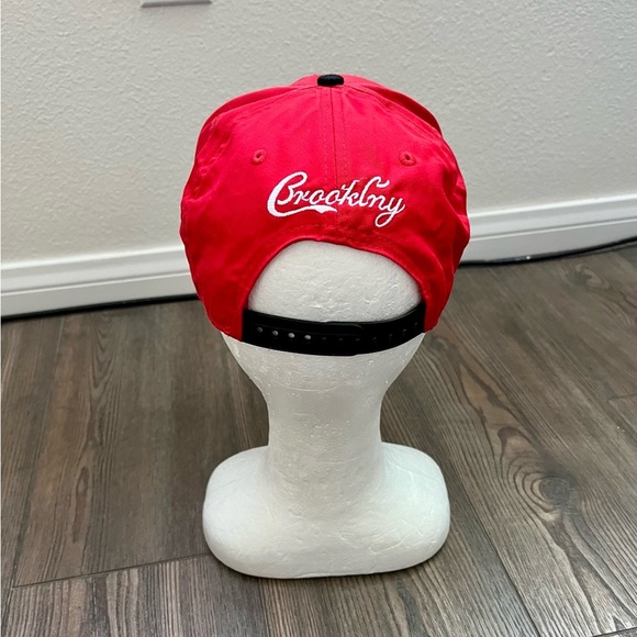Brooklyn Red and Black Cap - Picture 3 of 8